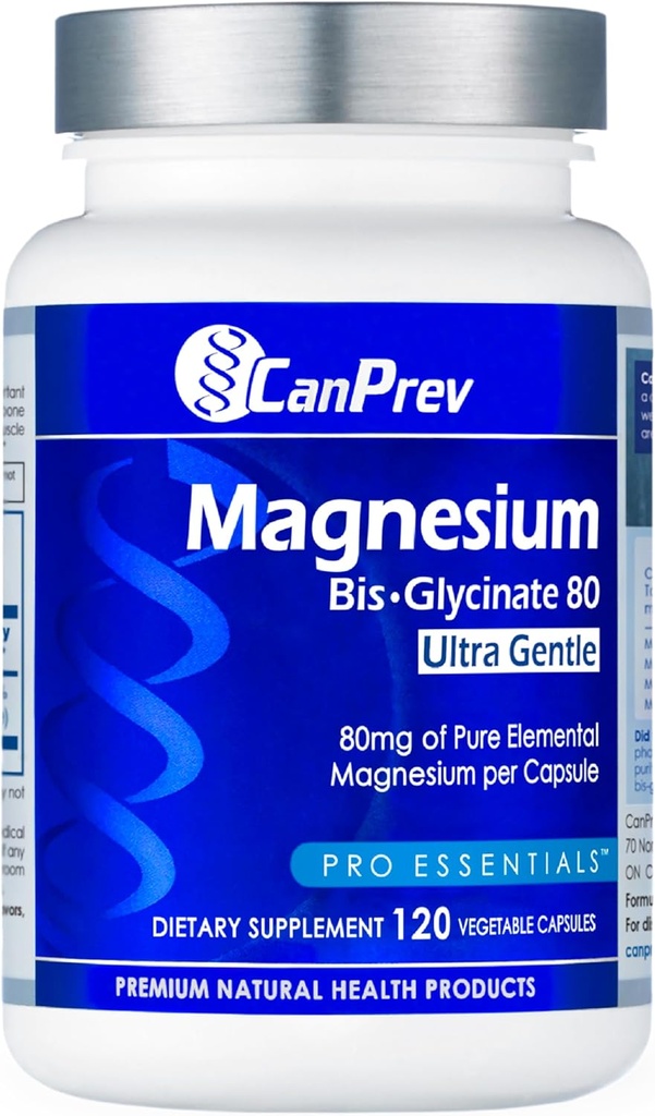 CanPrevのマグネシウムのBoneの強さ及び弛緩、純粋なマグネシウムのBisglycinateの方式、昇進の慰め及びバランス