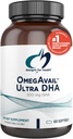 健康のための設計 OmegAvail の超 DHA - 非常に集中された DHA Triglyceride の魚油、500mg DHA + 100mg EPA の TG の魚油 - 魚介の Aftertaste (60 の Softgels)無し