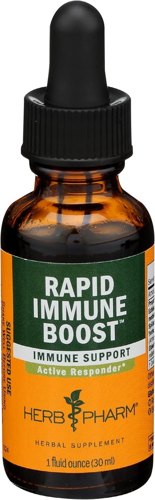 Herb Pharm Rapid Immune Boost Liquid Herbal Formula for Active Immune Support - 1 Ounce