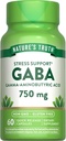 Nature's Truth GABA 750mg Capsules | 60 Count | Gamma Aminobutyric Acid Supplement | Non-GMO & Gluten Free Supplement