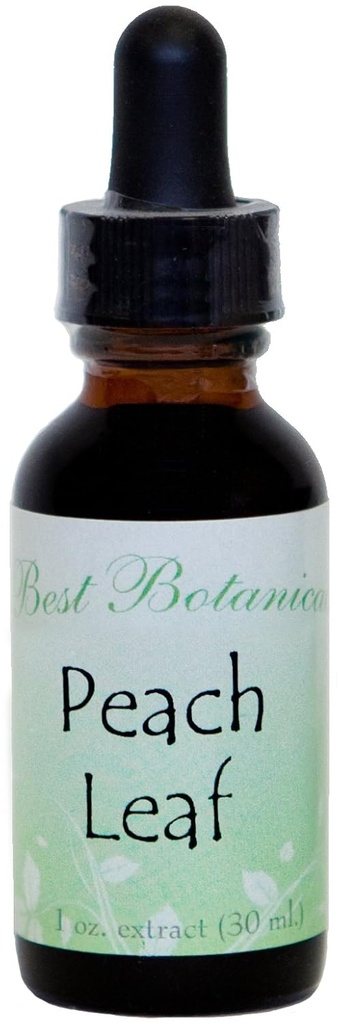 Best Botanicals Peach Leaf Extract 1 oz