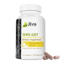 Jiva Botanicals Premium Shilajit Supplement 700 mg - ミネラル入りシラジットカプセルエキス、Fulvic/Humic 免疫サポート&ノーマル消化健康 - 120 ビーガンカプセル(パック1)