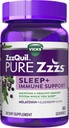 ZzzQuilの純粋なZzzsの睡眠+免疫サポートMelatoninはElderberry、亜鉛、Chamomile、Lavender、及びValerianの根、Gummy、60のctごとの1mgを眠ります