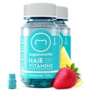 Sugarbearの毛のビタミンのGummy 2か月の供給の余分強さのBiotin 6000mcg、人及び女性のための成長、ビーガン ビタミンB12、MSM、Inositol、オメガ3、Elderberry、公認のKosher、ハラール、無水
