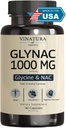 VINATURA GLYNACサプリメント1000MG - グリシン&NACサプリメント - 90カプセル