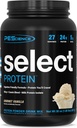 PEScience Select Protein Powder, ウィーとカゼインブレンド, 女性と男性のためのきれいなプロテインパウダー, 低カロリー, 低炭水化物, ケトフレンドリー, グルテンフリー - グルメバニラ - 27 サービング