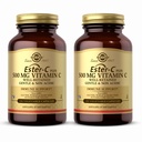 Solgar Ester-C Plus 500mgビタミンC(Ascorbate Complex) - 100野菜カプセル、パック2 - 抗酸化剤&免疫サポート - 非GMO、ビーガン、グルテンフリー、コシャ - 200トータルサービング