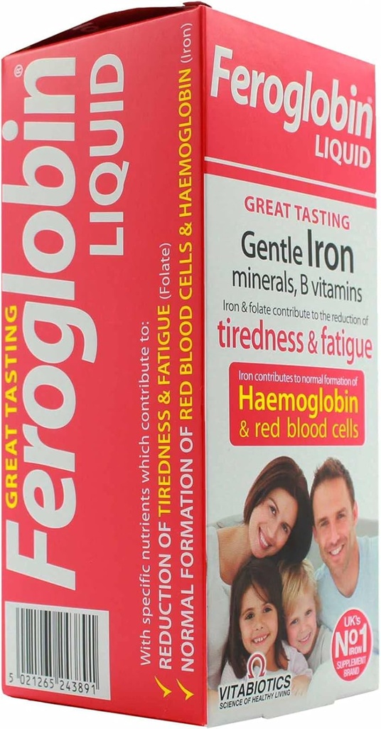 Vitabiotics Original Feroglobin 200Ml (2 Pack)