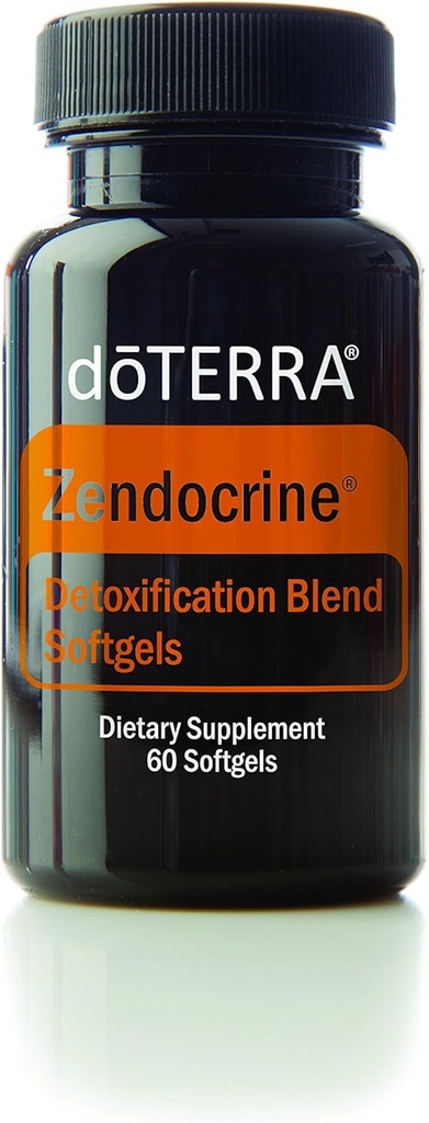 doTerra - Zendocrine エッセンシャルオイル解毒ブレンド - 60 Softgels