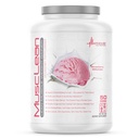 メタボリック栄養 - Musclean - Milkshake、Whey High Proteinミール補充、メンテナンス栄養、低炭水化物、ケトダイエット、消化酵素、イチゴ、5ポンド(50本)