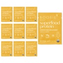 Boobie Body Superfood Protein Shake for Moms, Pregnancy and Lactation Support Protein Powder to Increase Milk Supply, Probiotics, Organic, Dairy-Free, Gluten-Free Vegan Vanilla Cookie Single Srv 10pk