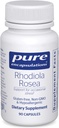 純粋なカプセル化Rhodiola rosea - 機会応力のための, 持久力 & 疲労救済* - 適応物質と - グルテンフリー & ビーガン - 90 カプセル