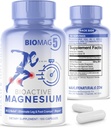 BioMag 5 女性と男性のためのマグネシウムコンプレックスサプリメント, 100 カプセル - 米国で処方 - BioActiveとBioAvailableマグネシウムグリクナートトウモロコシクエントレートオロットとビリクナートキレートサプリメント