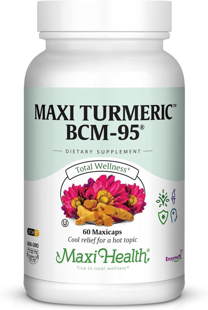 ターメリックBCM-95 Curcumin - 60 Maxicaps