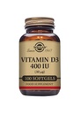 ソルガービタミンD3(Cholecalciferol)10 MCG(400 IU)、100 Softgels - 助けは骨と歯を維持します - 免疫システムサポート - 非GMO、グルテンフリー、乳製品無料 - 100サービング
