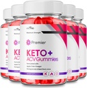 プレミア Keto ACVグミー - 公式フォーミュラ、プレミア KetoグミーズブラストプラスApple Cider Vinegar 1000MG、ACV Keto Premier Supplement Vitamin B12 Folate Beet Root(5パック)