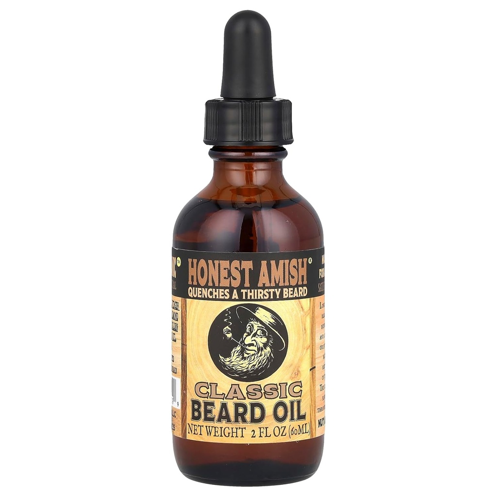 Honest Amish - Classic Beard Oil - 2 Ounce
