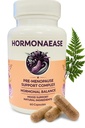HormonaEase女性のウェルネスサプリメント – ビーガンホルモンバランス, 気分 & マカルートとドンキアとエネルギーサポート