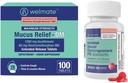 WELMATEの完全な風邪及びアレルギーの救助のキット: 最高の強さの鼻のDecongestant PE (200のタブレット)及びMUcusの救助DM 1200mg Guaifenesin/60mg DXM (100 Ct) - 非眠気のSinus、咳および混雑の救助
