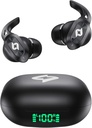 ワイヤレスヘッドフォン Bluetooth イヤホン ワイヤレス充電ケース付き