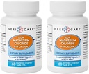 Gericare Slow Magnesium Chloride | Calcium Tablets by Geri-Care | Nutritional Supplement | 60 Count Bottle (Pack of 2)