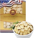アメリカのGinseng Slices from Wisconsin, DOL American Wisconsin Ginseng Slices Root for Tea, エネルギー のための 男性 女性 健康 Boosts Immunity, 多 長 大 中 切片 旗 パッチ/ 西洋 パッチ, Lager Round Strip 1 Box of 4OZ