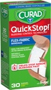 CURAD QuickStop Bleeding制御適用範囲が広い生地の包帯、分類されたサイズ、30の計算