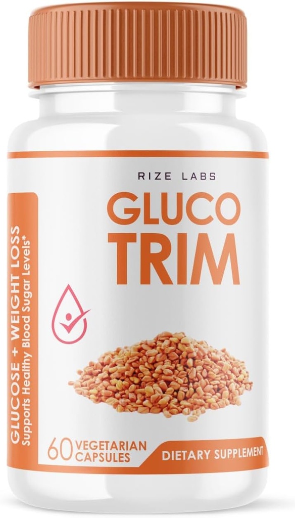 グルコトリム - グルコトリム経口カプセルは、安定した健康的なレベルを維持するために、, オールナチュラル血液栄養補助食品, グルコトリム 最適な健康のための高度な式, グルコトリムレビュー (60 カプセル)