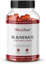HealFastの若返りビタミンおよびミネラル ガミーの補足-コラーゲンのガミー+ビタミン、Biotinおよび亜鉛-反老化の美及び皮の補足の臨床的に供給される及びフィジシャン-60の計算