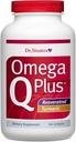 Sinatra Omega Q Plus ResvertrolとTurmeric - 健康な血流および健康な炎症反応のためのCoQ10サポートとOmega-3サプリメント(90日の供給)