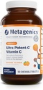 Metagenics Ultra Potent-C Chewable - 250 mgのBioflavonoids、L-Lysine及びL-Cysteine -免疫及び酸化防止サポート-非GMOのグルテンフリー-自然なオレンジ味- 90のタブレットが付いているBufferedビタミンC
