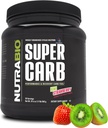 NutraBioスーパーカーブ、クラスターデキストリン&電解液、ワークアウト燃料、性能、筋肉回復、循環デキストリン、キウイイチゴ、30Svのための高度な炭水化物パウダー
