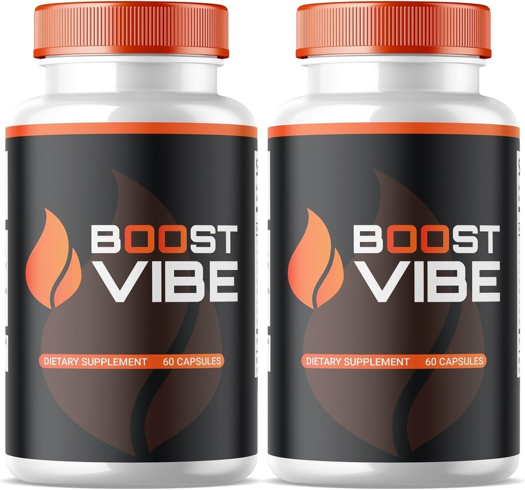 SPRESSO (2 Pack) Boost Vibe Capsules, Official Boost Vibe Capsules, All Natural Boost Vibe Capsules, Premium Boost Vibe for Support Male Health and Wellness, Premium Boost Vibe (120 Capsules)