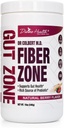 Divine Health Dr Colbert, MD Fiber Zone Powder | Berry Flavor Prebiotics | 6g Psyllium Husk & Inulin Fiber | Recommended in Healthy Gut Zone Book | 19 oz | 60 Servings