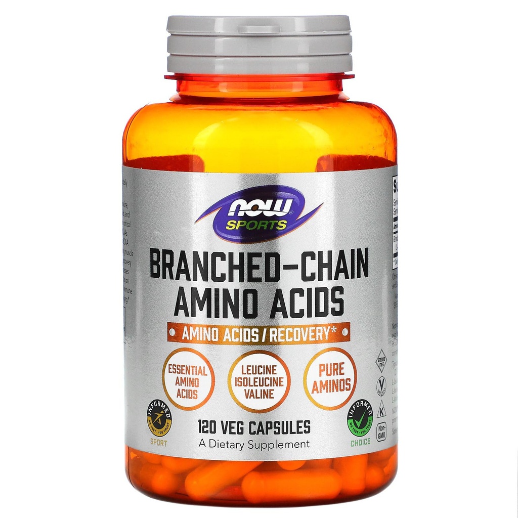 NOW食品ブランチチェーンアミノ(BCAA) 800mg、120カプセル
