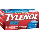 Tylenol Pmの余分強さの痛みのReliever +睡眠の援助、225カプセル(1パック)