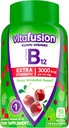 Vitafusionのエルダーベリーのギーミーのビタミン90ctのビタミンB12のガミーのビタミン エネルギー代謝神経系サポート90ct