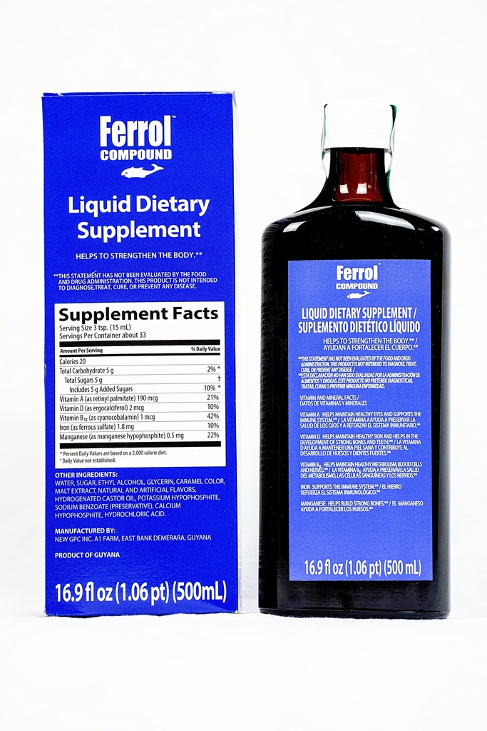 化合物 - 液体栄養補助食品 16.9 fl oz