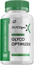 GlycogenX Glycoオプティマイザカプセルサプリメント - GlycogenXオプティマイザアドバンストフォーミュラ、Glycogen Xサプリメント、GlycogenXブースターレビュー、最大強度グリコゲンサプリメント(1パック - 60カプセル)