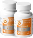 亜鉛MG25+VC デュアルパック | 毎日の亜鉛グルコン酸 + ビタミンC | 25mg + 270mg | クリーンフォーミュラ, 完全菜食主義者フレンドリー, (2 ボトル, 120 ベジタリアンカプセル)