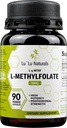 Lu'Lu Naturals L-Methylfolate 15mgの最適化と活性化された葉酸。 90 Veggieキャップメチルフォーレート、L-5-mthf