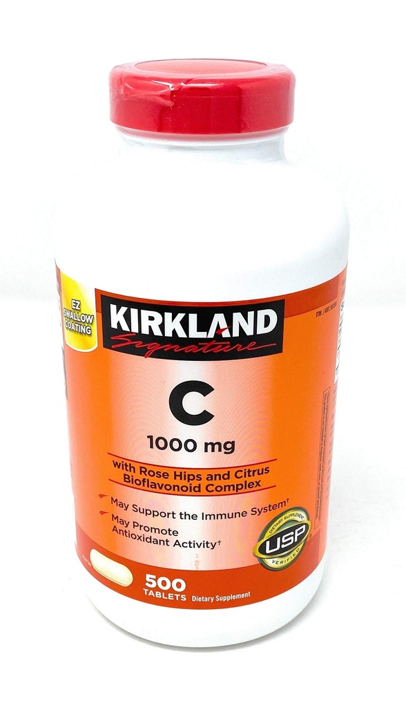 KIRKLANDシグネチャービタミンC 1000mg.、500錠