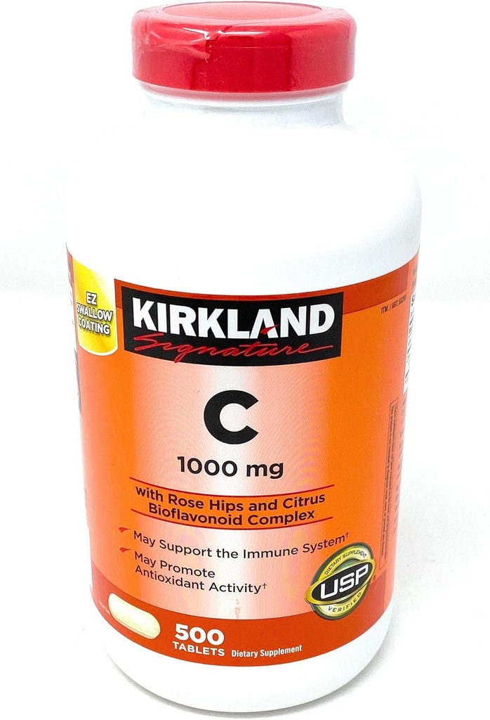 KIRKLANDシグネチャービタミンC 1000mg.、500錠