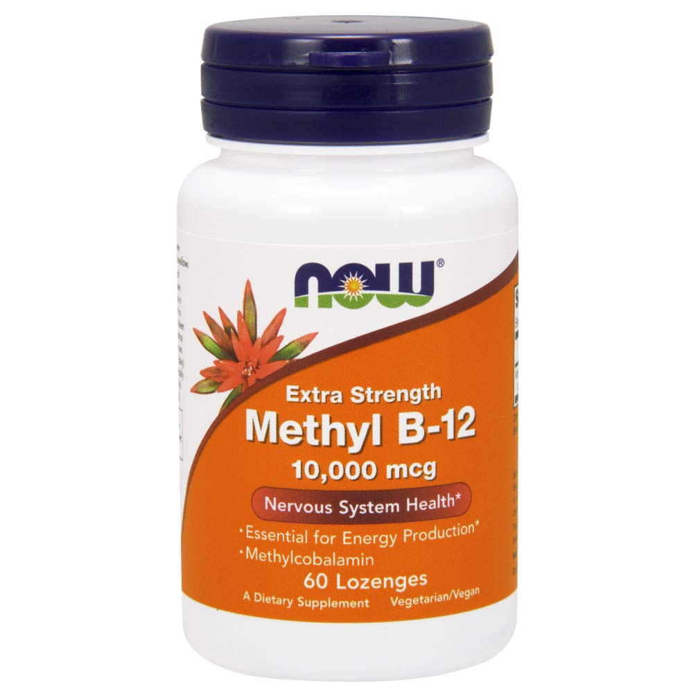 NOWの食糧メチルB-12 10000のmcg、60のLozenges (2のパック)