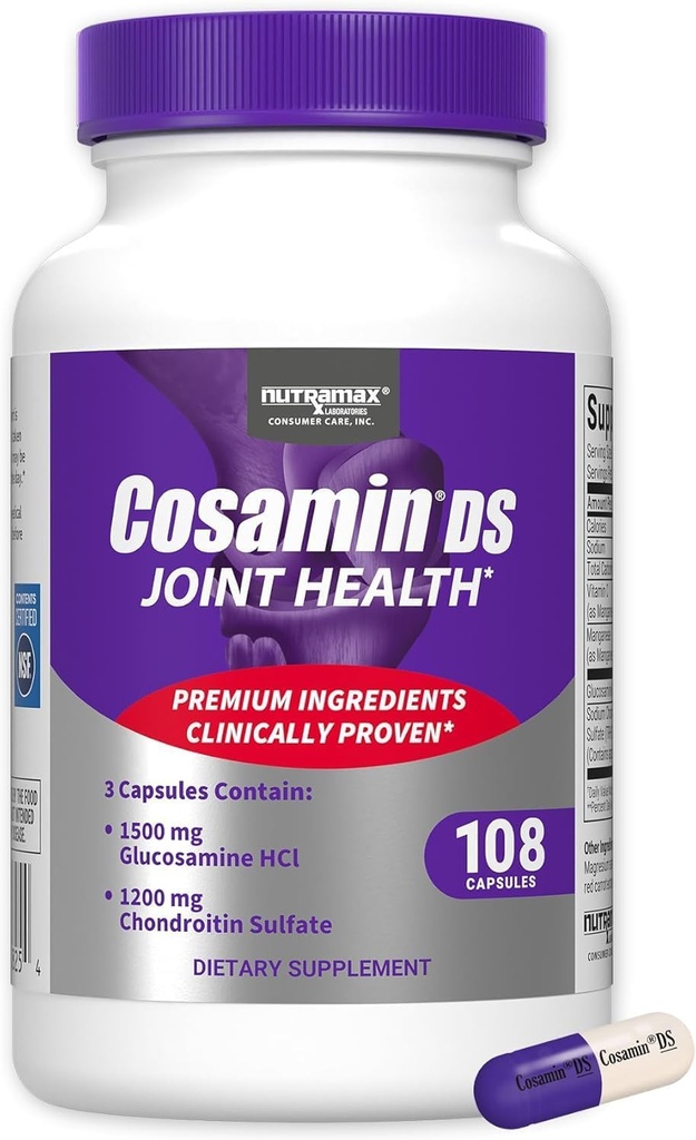 共同健康の慰め及び移動性、2つの計算のためのCosamin DS