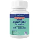 WELMATE - アレルギー救済 - Loratadine 10mg - 24時間救済抗ヒスタミン - 非眠気 - 鼻の鼻 - かゆみの鼻 - 喉の鼻と喉 - 水目 - 屋内&屋外アレルギー薬 - 100カウント