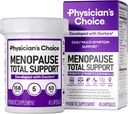 女性のための医師のCHOICE更年期障害プロバイオティックサプリメント - ホルモンバランス、ホットフラッシュ、ナイトスウェット、体重管理、Bloating & Gut Healthをサポート - ブラックコホッシュ、レスベラトロール+ - 45ct
