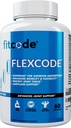 適合のFlexcodeの超優れた接合箇所サポート、Glucosamine、Turmeric、MSM、Chondroitin、Hyaluronic酸、男性および女性のためのグルテンフリー(30のサービング)
