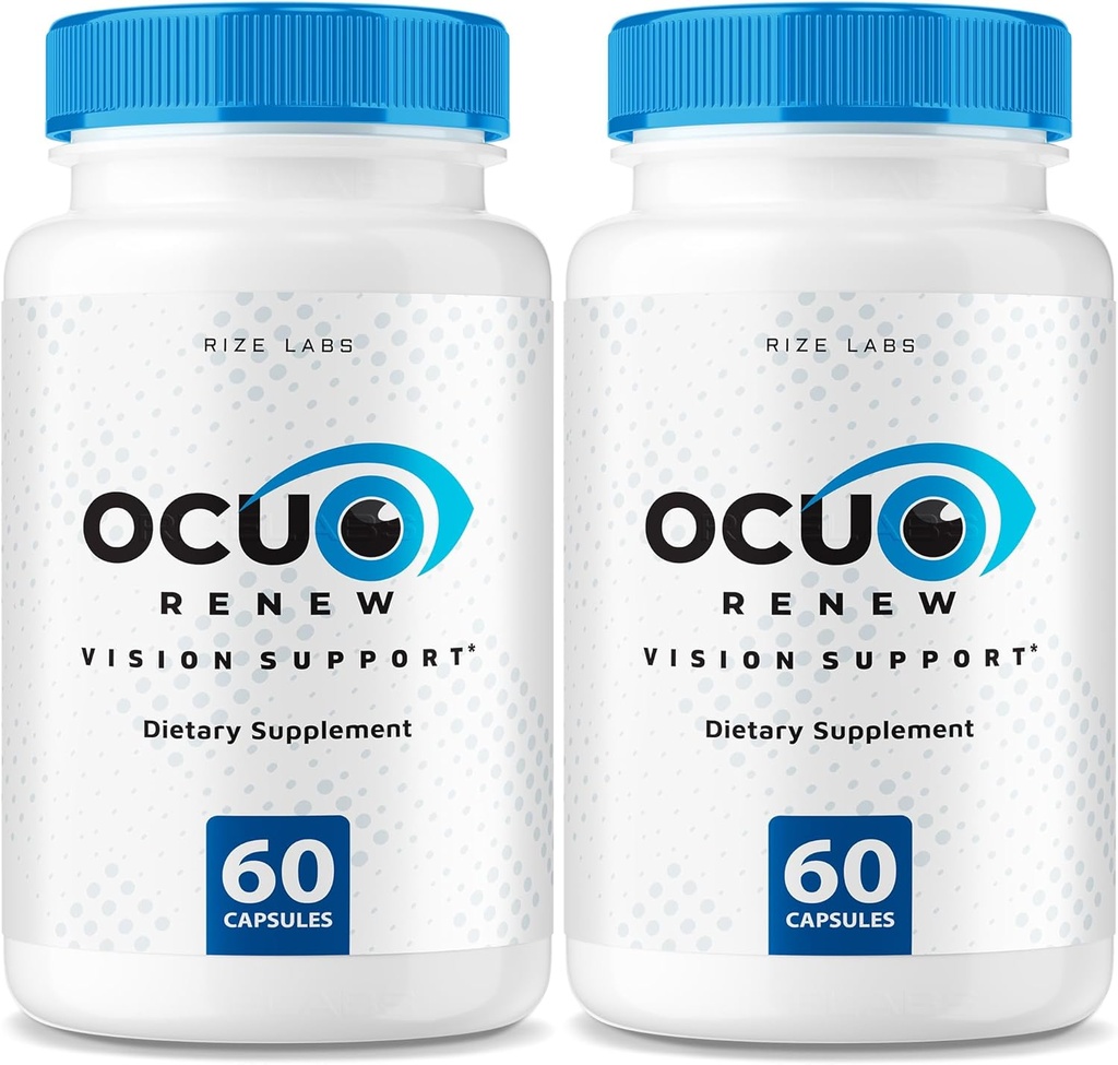 レイズラボ - Ocurenew Vision Support Supplement、Vision Healthの改善のためのオールナチュラルカプセル、焦点を合わせるより良い能力、健康的な目機能をサポート(120カプセル)