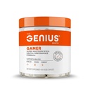 Geniusゲーマー、ゲーミングフォーカスサプリメント、80の丸薬 - エリート向知性能ブースター - ブースストブレイン&メンタルクラリティ、反応時間と集中 - Lutemaxとブルーライトサポート